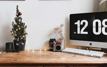 Những cây thông Noel mini dành riêng cho nhà chật