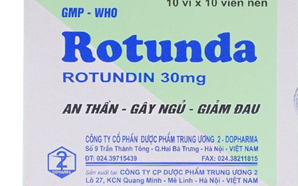 Yêu cầu thu hồi khẩn lô thuốc an thần, trị mất ngủ