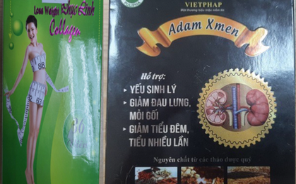 Hàng loạt sản phẩm hỗ trợ giảm cân, yếu sinh lý chứa chất cấm