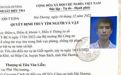Truy bắt nghi phạm mất 1/3 tai sát hại dã man hàng xóm, phóng hỏa đốt nhà