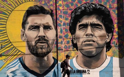 Con trai Maradona: "Tôi là người hâm mộ số 1 của Messi"