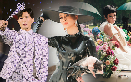 Những màn xuất hiện "giật spotlight" của sao Việt trên thảm đỏ: Angela Phương Trinh, Hà Hồ vẫn phải thua Dược sĩ Tiến