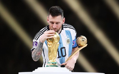 10 bức ảnh đẹp nhất trở thành biểu tượng trong trận chung kết World Cup 2022 mà hàng chục năm sau thế giới chắc chắn vẫn sẽ ghi nhớ