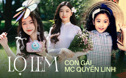 Lọ Lem - ái nữ nhà MC Quyền Linh, từ học hành đến vẽ tranh đều xuất sắc
