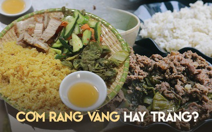 Cơm rang - món ăn dân dã cũng có lúc gây tranh cãi với 2 phe “cơm trắng và cơm vàng”