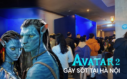 Hà Nội: Khán giả xếp hàng dài trong đêm ở rạp chiếu phim chờ xem “Avatar 2”