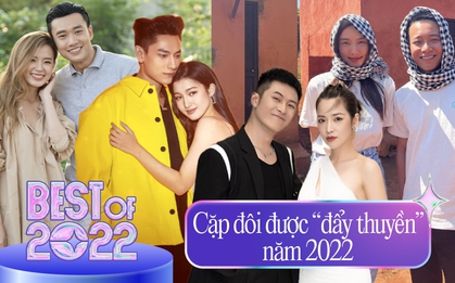 7 cặp đôi được "đẩy thuyền" nhiệt tình năm 2022: Thùy Tiên - Quang Linh gây sốt, có người lộ luôn hint sống chung