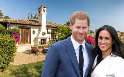 Bên trong dinh thự 790 tỷ đồng nơi Harry và Meghan quay phim tài liệu Netflix