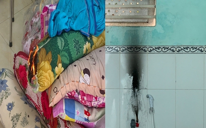 Đồ đạc trong nhà tự dưng bốc cháy ở Hậu Giang