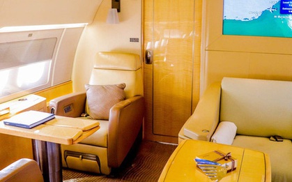 Bên trong máy bay tư nhân xa xỉ, có giường ngủ, phòng ăn, nhà tắm, 1 giờ bay tốn hơn 10.000 USD