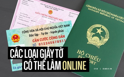 Đây các loại giấy tờ bạn đã có thể dễ dàng làm online, không cần đến nơi đông người và tốn nhiều thời gian
