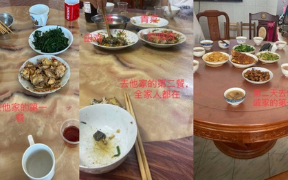 Cô gái hớn hở ra mắt nhà bạn trai ngày Tết, dân mạng nhìn thấy "bữa cơm chào mừng con dâu" liền lên tiếng: Mau chia tay!