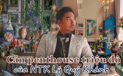 Căn penthouse triệu đô của cháu trai dòng họ giàu có máu mặt tại Việt Nam: Nội thất xa hoa, đậm chất vintage, đẹp mỹ mãn như một bức tranh