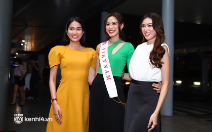 CHÍNH THỨC: Đỗ Hà đeo sash, nổi bần bật khi lên đường sang Puerto Rico dự Chung kết Miss World 2021
