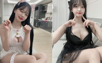 Than thở đau họng, ốm yếu không thể lên sóng, nữ streamer khiến fan khó hiểu khi vẫn khoe thân đều, tạo dáng đầy gợi cảm