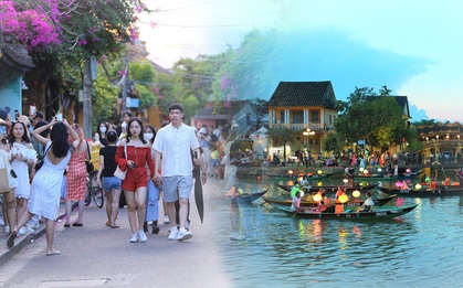 Ảnh: Hội An “hồi sinh” sau đại dịch, lâu lắm rồi phố cổ mới nhộn nhịp du khách đến thế!