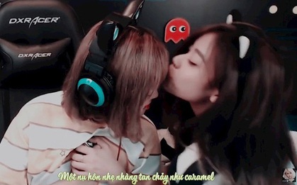 Chẳng kém màn ảnh giải trí, làng game không thiếu những nụ hôn ngập tràn “drama"