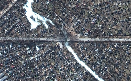 CNN: Ảnh vệ tinh hậu quả đợt công kích của Nga ở Kyiv - Hiện tượng đáng sợ sau ngày 28/2
