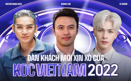 KOC VIETNAM 2022 tung dàn khách mời "đỉnh của chóp": Shark Khoa, BB Trần, Denis Đặng cùng dàn "người quen" showbiz Việt!