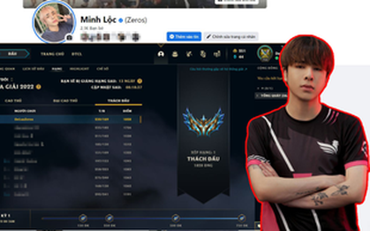 Zeros thông báo đã lên top 1 Thách Đấu và xin được unban, fan nghi vấn "mượn acc tạo content"