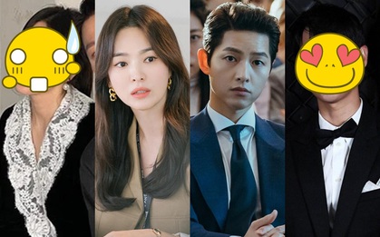 Visual sao Hàn khi gỡ lớp filter làm đẹp trên phim: Song Hye Kyo lộ dấu hiệu tuổi tác, Song Joong Ki "mãi mận"
