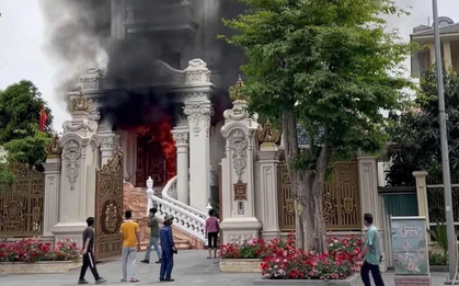 Vụ cháy căn biệt thự ở Quảng Ninh: Nữ chủ nhà đã tử vong