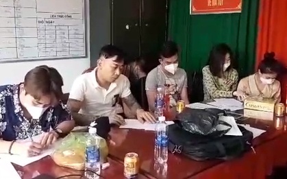 Phát hiện 3 thiếu nữ cùng 5 nam "dân chơi" phê ma túy trong khách sạn lúc nửa đêm
