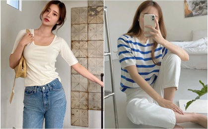 4 kiểu áo thun nàng 30+ nên có để không chỉ trẻ hơn, mà còn thanh lịch đúng tuổi
