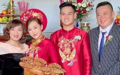 Hé lộ khung cảnh đám cưới của hậu vệ Hồ Tấn Tài tại quê nhà