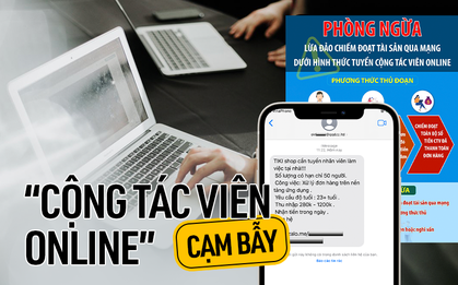 Bộ Công an hướng dẫn người dân cách đề phòng sập bẫy "cộng tác viên online"