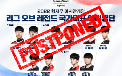 KeSPA tiếp tục trì hoãn việc tuyển chọn đội hình LMHT dự Asiad 2022, cộng đồng LCK phẫn nộ cùng cực