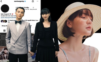 Chưa rõ động thái đổi avatar đen của Sơn Tùng M-TP là gì, nhưng Instagram của Hải Tú có gì đó lạ lắm!