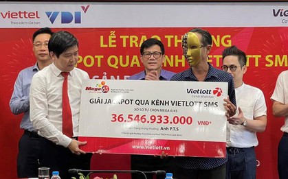 Trúng 36 tỷ đồng nhờ chơi Vietlott trong lúc chờ con tan học