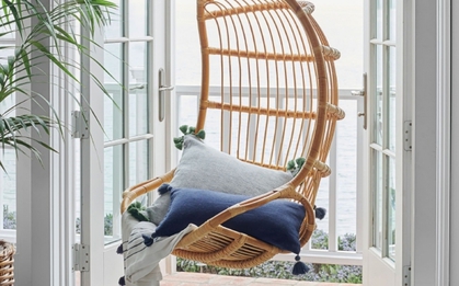 Những kiểu xích đu đẹp trang trí cho hiên nhà thêm xinh