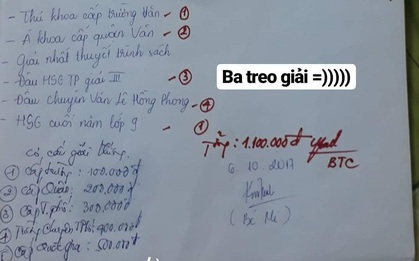 Con gái ghét môn Toán nhưng lại nhớ như in những con số này về cha mình khiến dân mạng nghẹn ngào