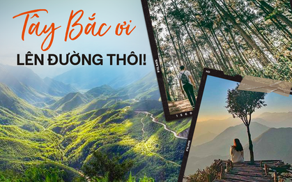 Tây Bắc mùa này đẹp sững sờ: Nơi có đỉnh đèo được ví "tuyệt tác của thiên nhiên", nơi có thác Dải Yếm vắt lưng chừng trời như suối tóc tiên nữ mà chi phí siêu rẻ!