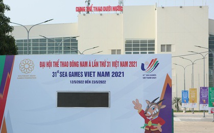 Cung thể thao dưới nước cải tạo “thần tốc”, sẵn sàng cho SEA Games 31