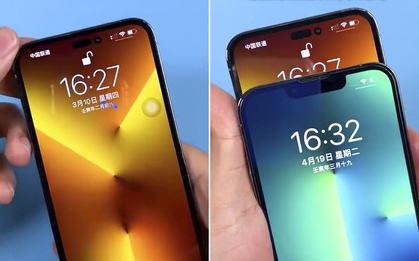 iPhone 14 Pro chính thức lộ hình ảnh thực tế với thiết kế tuyệt đẹp, sang hơn hẳn iPhone 13 Pro!