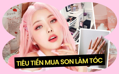 Khi con gái tiêu tiền lẻ, mất tiền tỷ: Mua son hết 20 triệu/ năm, nhuộm tóc cũng 2 triệu/ tháng chưa kể làm nail