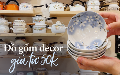 Ghé 4 tiệm gốm Hà Nội, mình phát hiện loạt món đồ vừa xinh xắn vừa sang chảnh đậm chất quý tộc mà giá chỉ từ 50k
