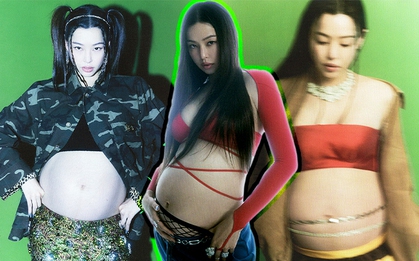 Honey Lee khoe bụng bầu 8 tháng đầy phá cách trên tạp chí: Đúng là nhan sắc đẳng cấp Hoa hậu Hàn đẹp nhất thế giới!