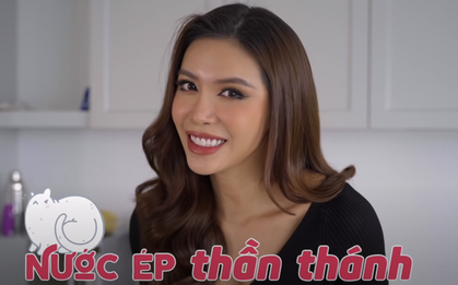 Minh Tú giảm cân: Uống loại nước ép này mỗi sáng để không lo bụng ngấn mỡ