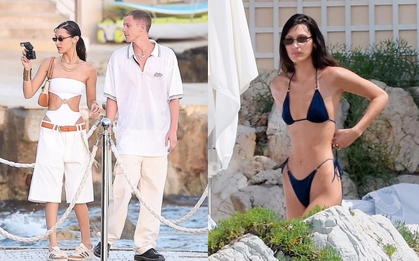 Siêu mẫu đắt giá Bella Hadid diện bikini nhỏ xíu, thân hình gầy gò khiến fan lo ngại