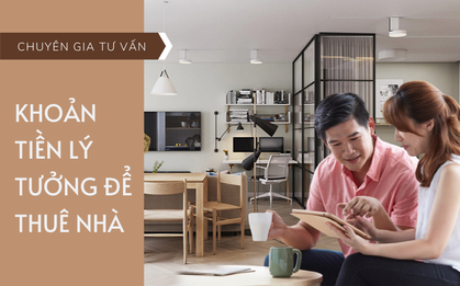 Chuyên gia tài chính tư vấn mức tiền bạn nên chi cho thuê nhà dựa trên thu nhập hàng tháng