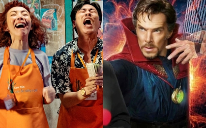Doanh thu phòng vé Việt sau kỳ nghỉ lễ: Nghề Siêu Dễ cán mốc 55 tỷ, Doctor Strange 2 vừa ra mắt đã chễm chệ top 1