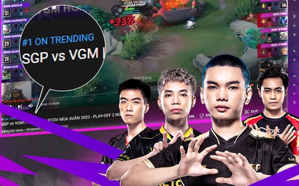 Playoffs đã "On top" Trending YouTube, liệu Chung kết ĐTDV Mùa Xuân 2022 sẽ phá kỷ lục người xem?