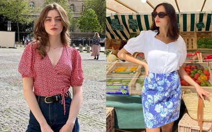 Học 13 cách mặc váy áo hoa của phụ nữ Pháp, style mùa hè của chị em sẽ sang trang