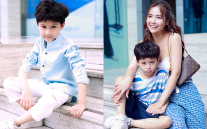 Con trai đời thực của Vân Trang (Phan Minh Huyền) Thương Ngày Nắng Về làm lu mờ mẹ