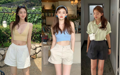 Mùa hè muốn mặc đẹp với quần đùi thì nàng cứ kết hợp cùng 4 món đồ này là chuẩn