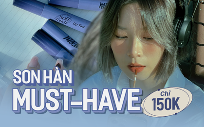 Điểm danh top thỏi son Hàn “must have” dành cho Gen Z thời thượng: Giá chỉ khoảng 150K
